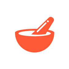 Mortar and pestle icon